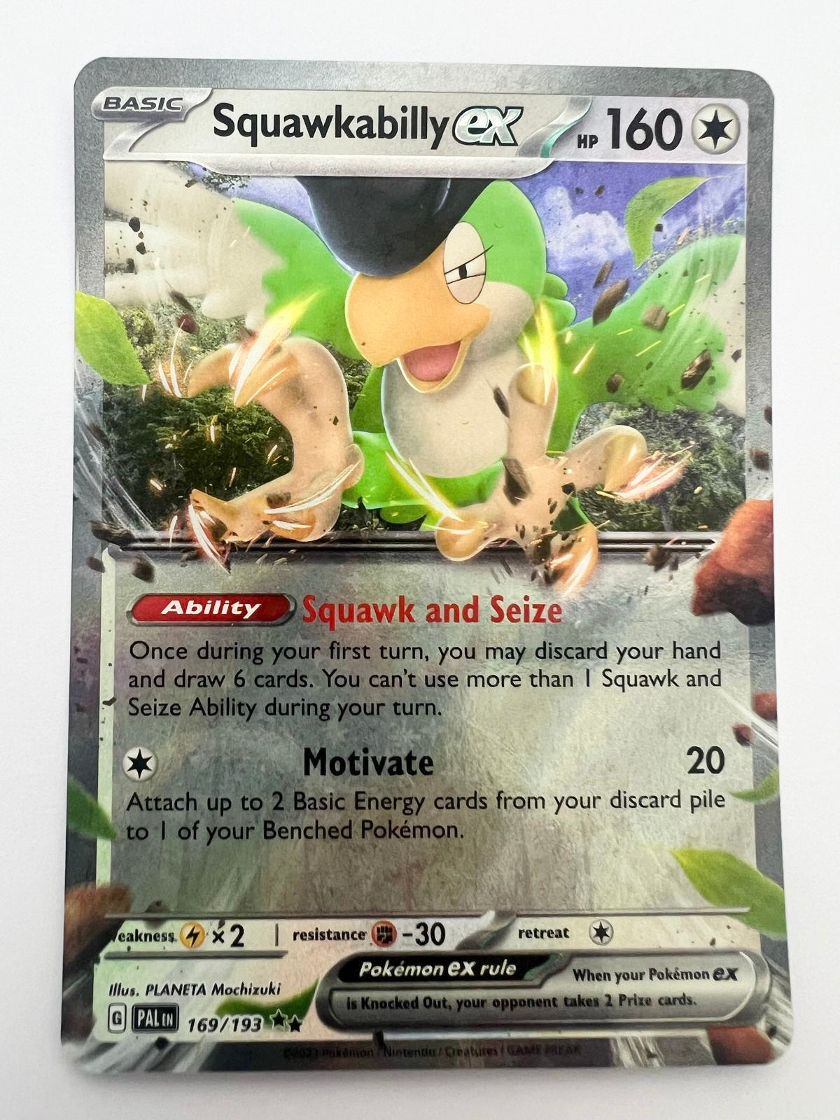 169/193 Squawkabilly EX