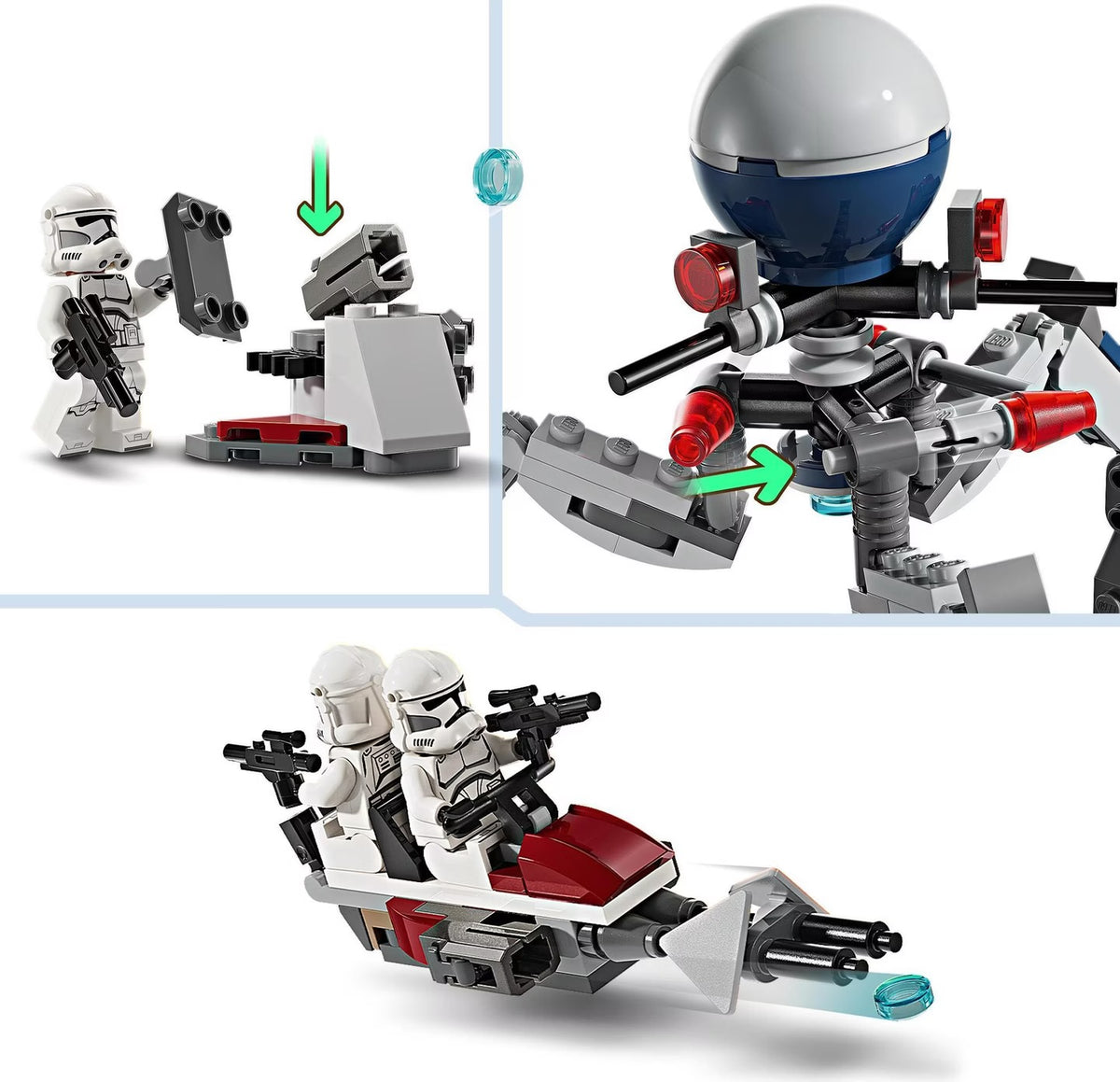 LEGO Clone Trooper and Battle Droid Battle Pack