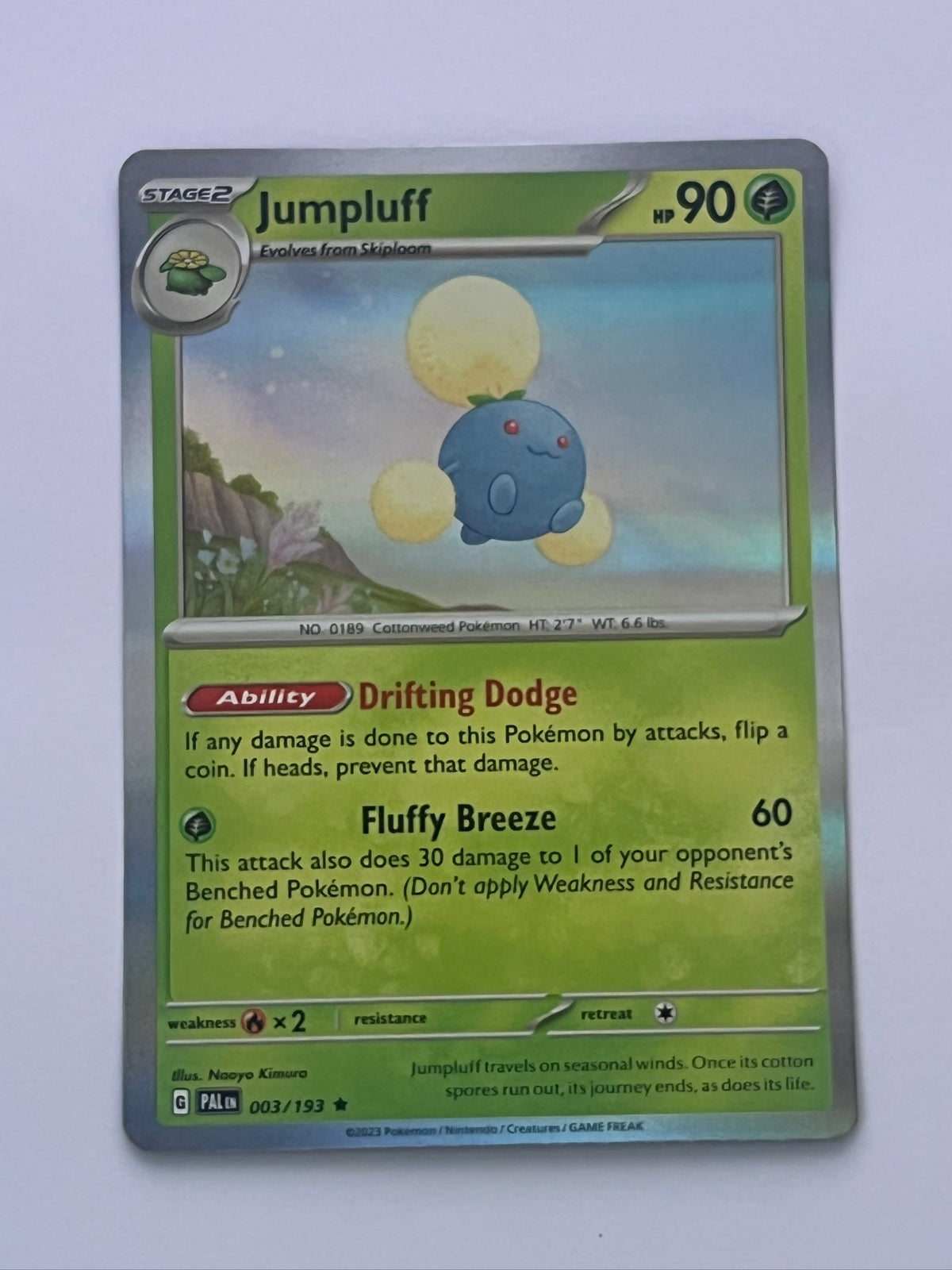Paldea Evolved - 003/193 - Jumpluff