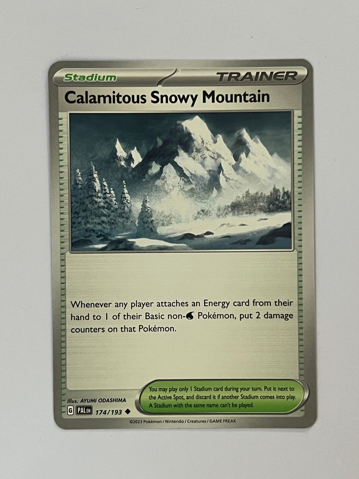 Calamitous Snowy Mountain